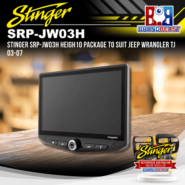 Stinger SRP-JW03H HEIGH10 Package To Suit JEEP Wrangler TJ 03-07