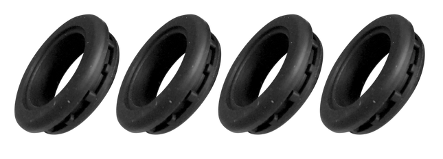 Mongoose SRS-01 Rubber Sleeves 0 Degree for Wireless Parking Sensor Metal Bumper Installation