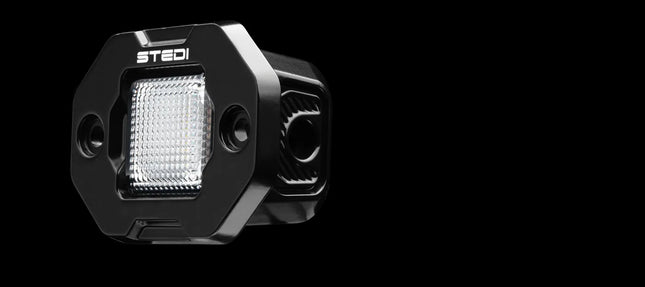 STEDI ST-04-G1-002 G1 Black Flush Work Light CREE XP-L2