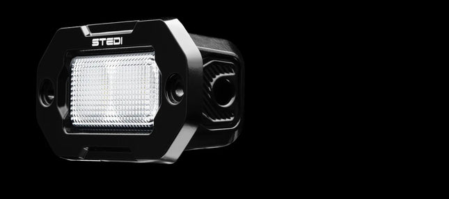 STEDI ST-04-G2-002 G2 Black Flush Flood Work Light CREE XP-L2