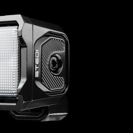 STEDI ST-04-G4-004 G4 Black Ultra Flood Work Light 80° IP68