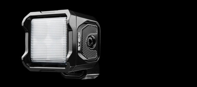 STEDI ST-04-G4-004 G4 Black Ultra Flood Work Light 80° IP68