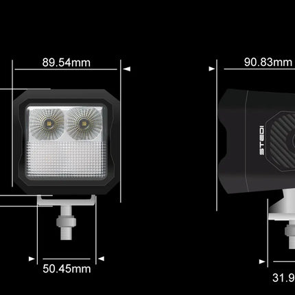 STEDI ST-04-G4-006 G4 Dual Colour Work Light White/Amber