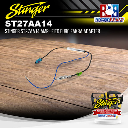 Stinger ST27AA14 Amplified Euro Fakra Adapter