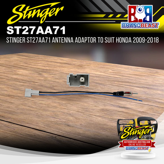 Stinger ST27AA71 Antenna Adaptor For Honda 2009-2018