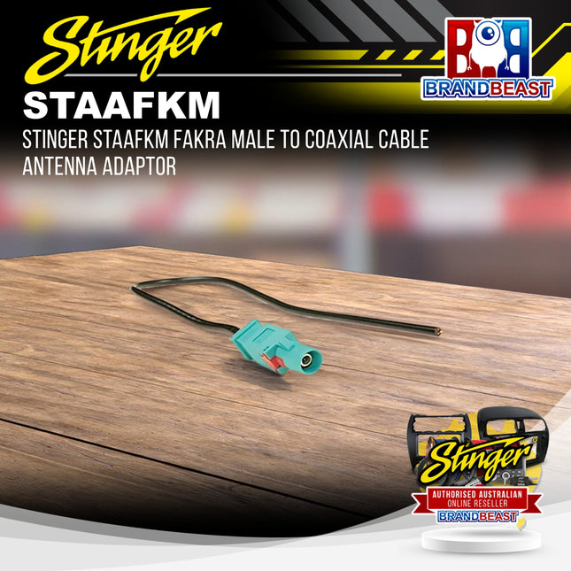 Stinger STAAFKM Fakra Male To Coaxial Cable Antenna Adaptor