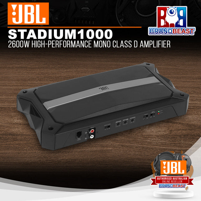 JBL Stadium 1000 2600W High-Performance Mono Class D Amplifier