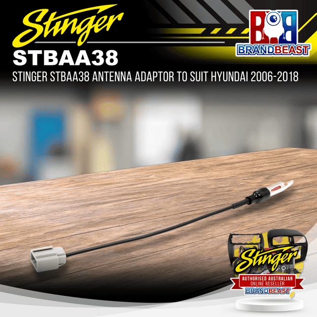 Stinger STBAA38 Antenna Adaptor For Hyundai 2006-2018