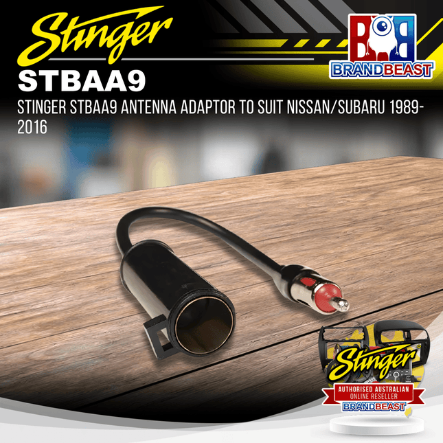 Stinger STBAA9 Antenna Adaptor For Nissan/Subaru 1989-2016