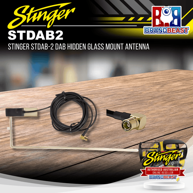 Stinger STDAB-2 DAB Hidden Glass Mount Antenna