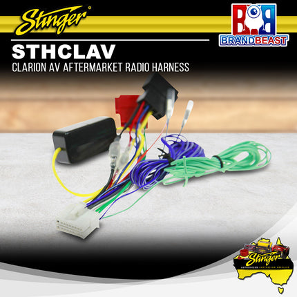 Stinger STHCLAV Clarion AV Aftermarket Radio Harness