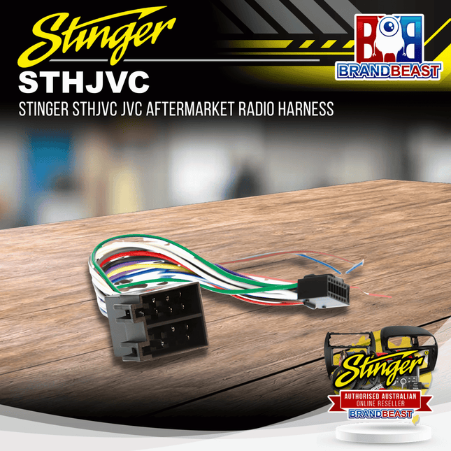 Stinger STHJVC JVC Aftermarket Radio Harness