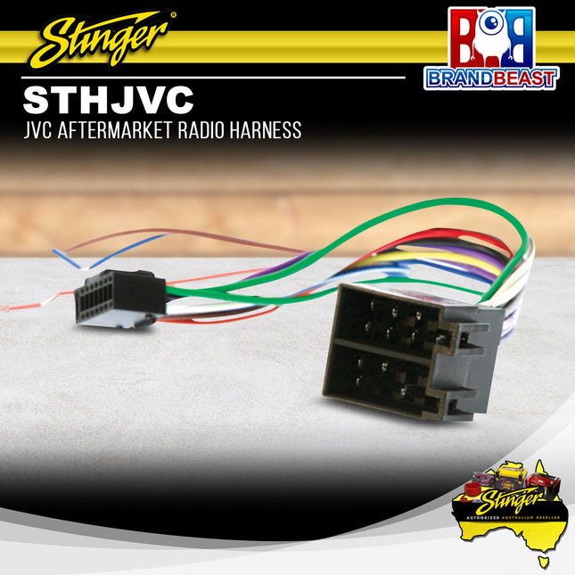 Stinger STHJVC JVC Aftermarket Radio Harness