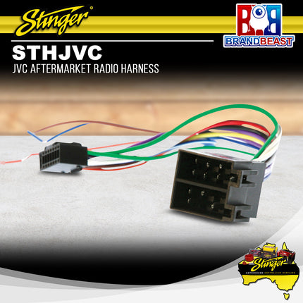 Stinger STHJVC JVC Aftermarket Radio Harness