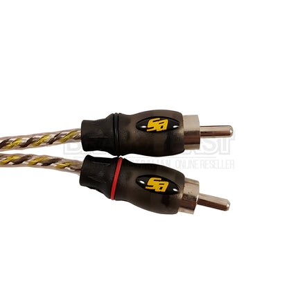 Stinger STI1217 2 Channel RCA Lead - 17Ft.