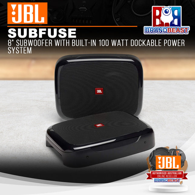 JBL Fuse 8" Subwoofer with Built-In 100 Watt Dockable Power System