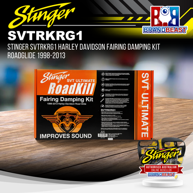 Stinger SVTRKRG1 Harley Davidson Fairing Damping Kit RoadGlide 1998-2013