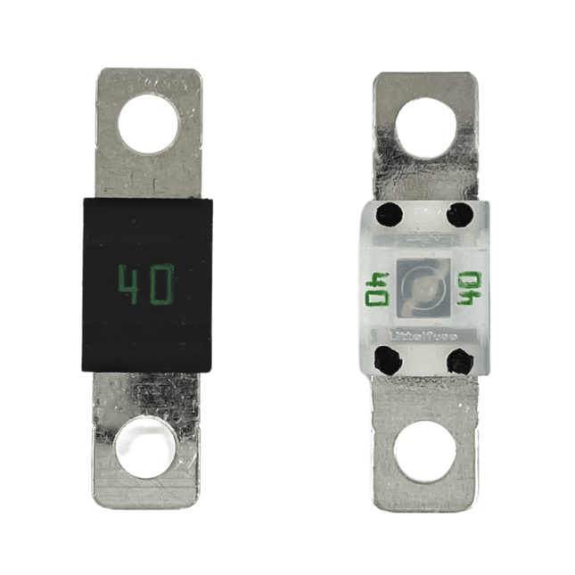 BAINTECH SWE-MID040R 40A MIDI Fuse - Replacement Automotive Fuse for Circuit Protection in 12V/24V Electrical Systems