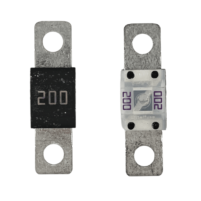 BAINTECH SWE-MID200 200A MIDI Fuse - Replacement Automotive Fuse for Circuit Protection in 12V/24V Electrical Systems