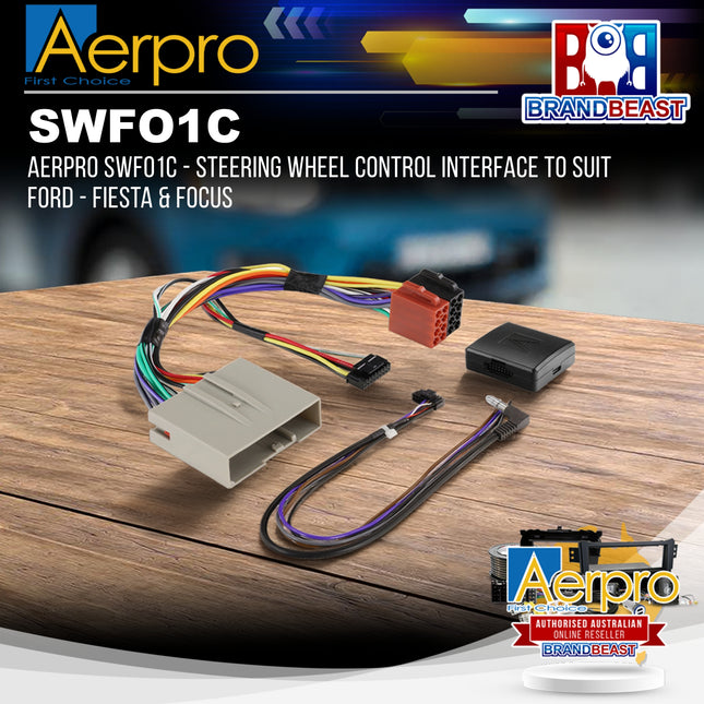 Aerpro SWFO1C - Steering Wheel Control Interface To Suit Ford - Fiesta &amp; Focus