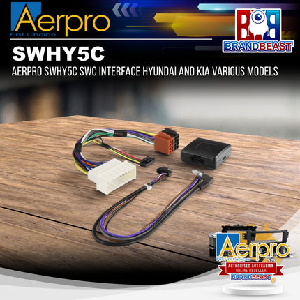 Aerpro SWHY5C SWC Interface Hyundai and Kia Various Models