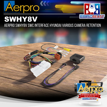 Aerpro SWHY8V SWC Interface Hyundai Various Camera Retention