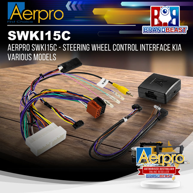 AERPRO SWKI15C - Steering Wheel Control Interface Kia Various Models