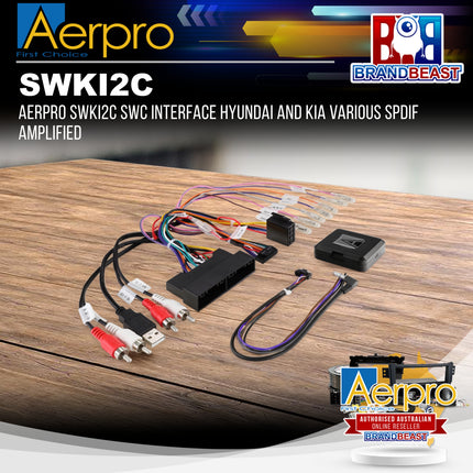 Aerpro SWKI2C SWC Interface Hyundai and Kia Various SPDIF Amplified