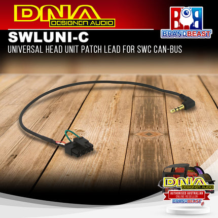 DNA SWLUNI-C Universal Head Unit Patch Lead For SWC CAN-BUS
