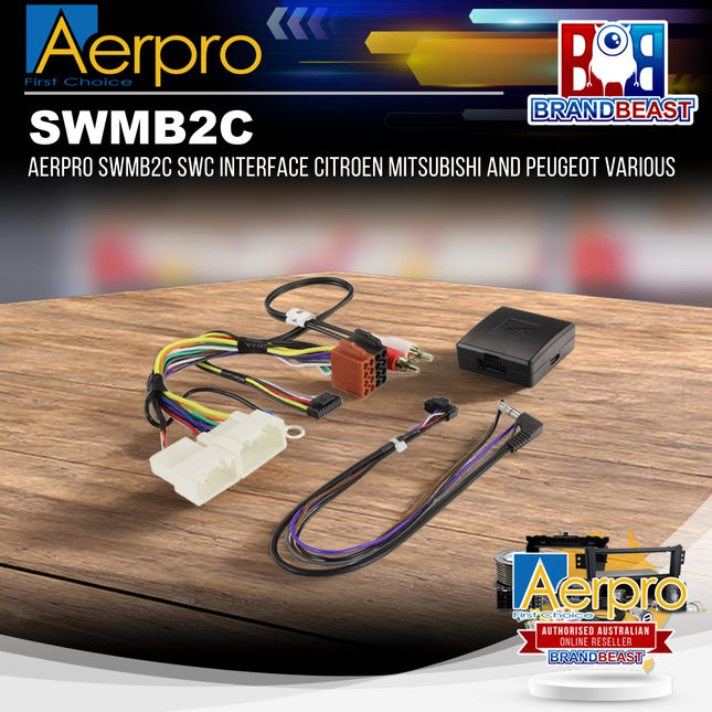 Aerpro SWMB2C SWC Interface Citroen Mitsubishi and Peugeot Various