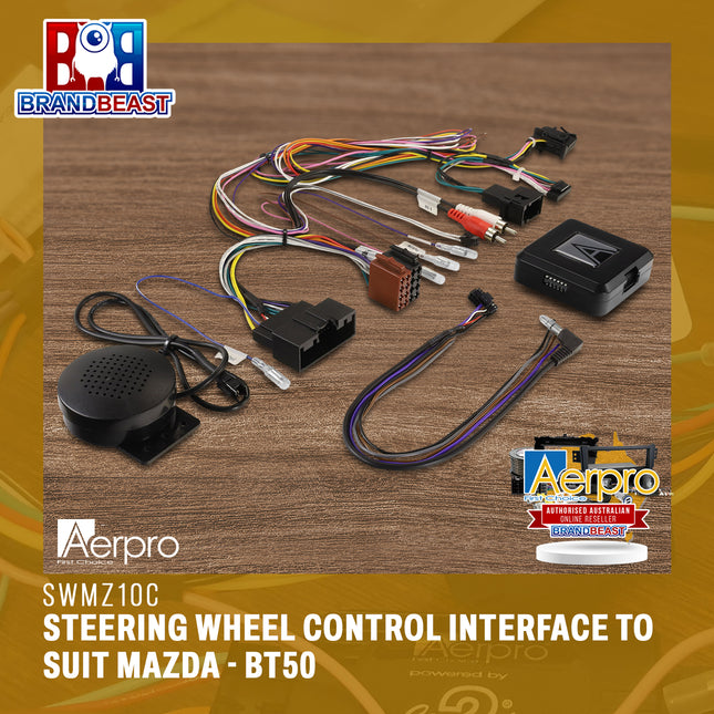 Aerpro SWMZ10C Steering Wheel Control Interface to Suit Mazda - BT50