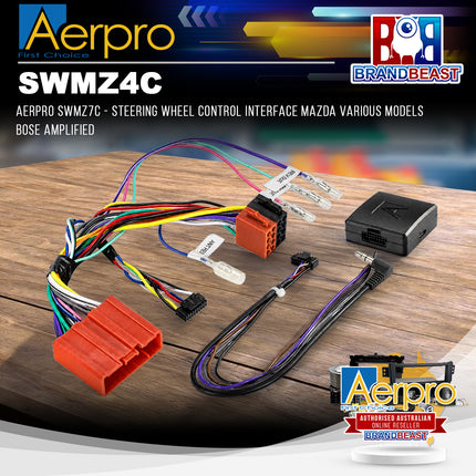 AERPRO SWMZ4C - Steering Wheel Control Interface Mazda Various Models Non-Bose