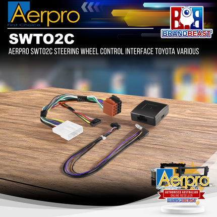 Aerpro SWTO2C Steering Wheel Control Interface Toyota Various
