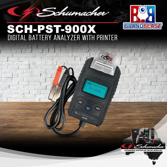 Schumacher SCH-PST-900X Digital Battery Analyzer with Printer