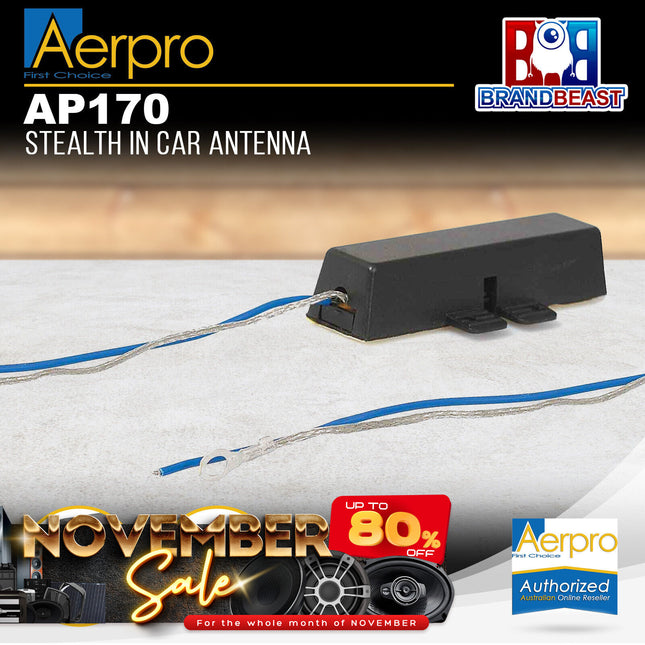 Aerpro AP170 Stealth In-Car AM/FM Antenna