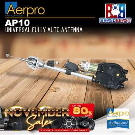 Aerpro AP10 Fully Auto Antenna Suit Holden Commodore VB-VL & Camira JB-JE