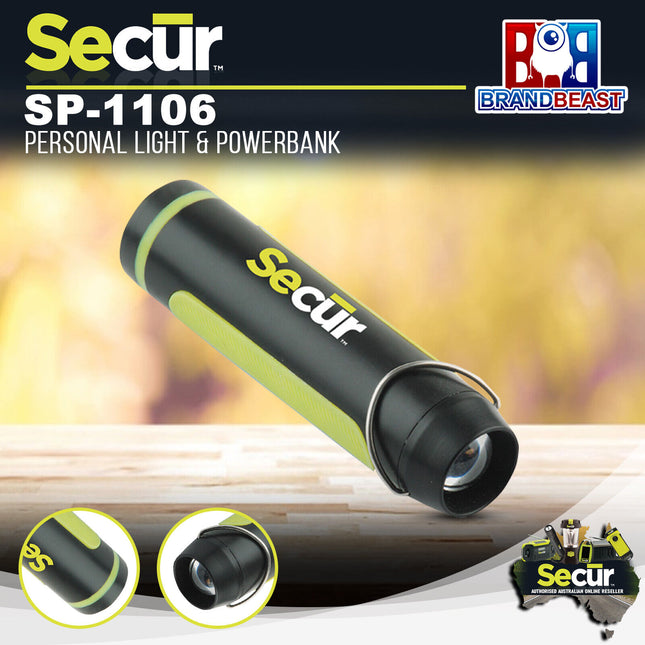 Secur SP-1106 Personal Light & Powerbank