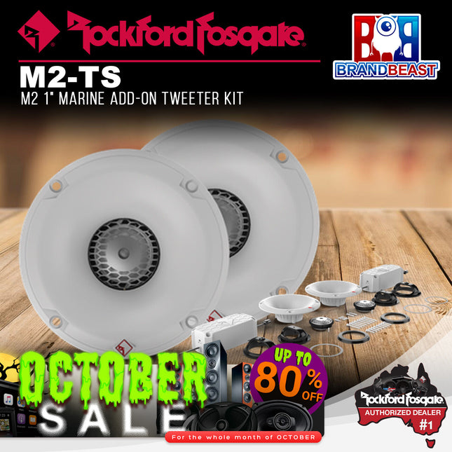 Rockford Fosgate M2-TS M2 1" Marine Add-On Tweeter Kit