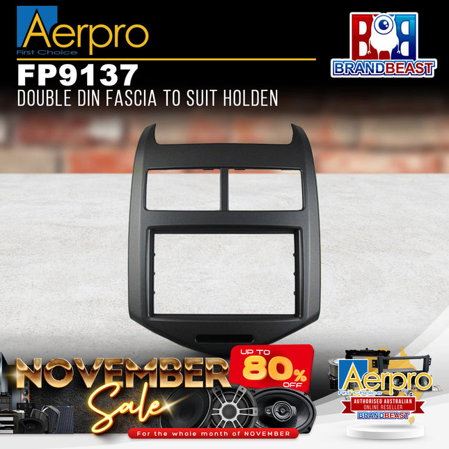 Aerpro FP9137 Double DIN Facia Kit to Suit Holden Barina TM
