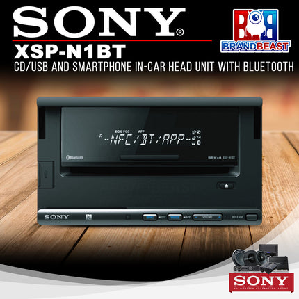 Sony XSP-N1BT CD Smartphone Cradle Receiver With Bluetooth¬Æ Wireless Technology