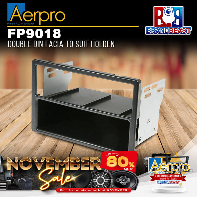 Aerpro FP9018 Double DIN Facia to Suit Holden
