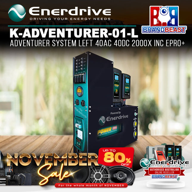 Enerdrive K-ADVENTURER-01-L Adventurer System Left 40AC 40DC 2000X INC Epro+