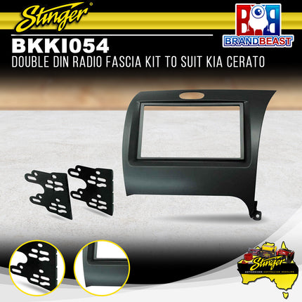 Stinger BKKI054 Double DIN Radio Fascia Kit to Suit Kia Cerato 2013-2018