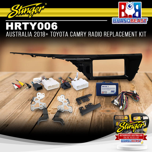 Stinger HRTY006 Toyota Camry 2018+ Radio Replacement Kit