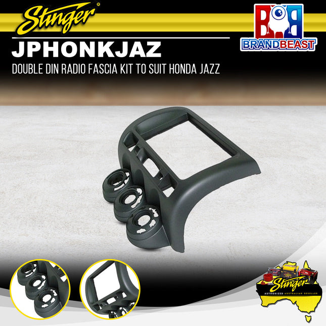 Stinger JPHONKJAZ Double DIN Radio Fascia Kit to Suit Honda Jazz 2001-2007