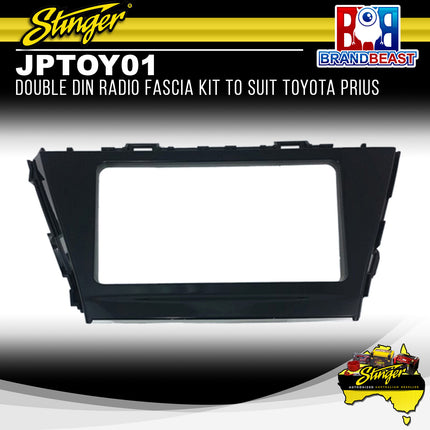 Stinger JPTOY01 Double DIN Radio Fascia Kit to Suit Toyota Prius V 2015-2018