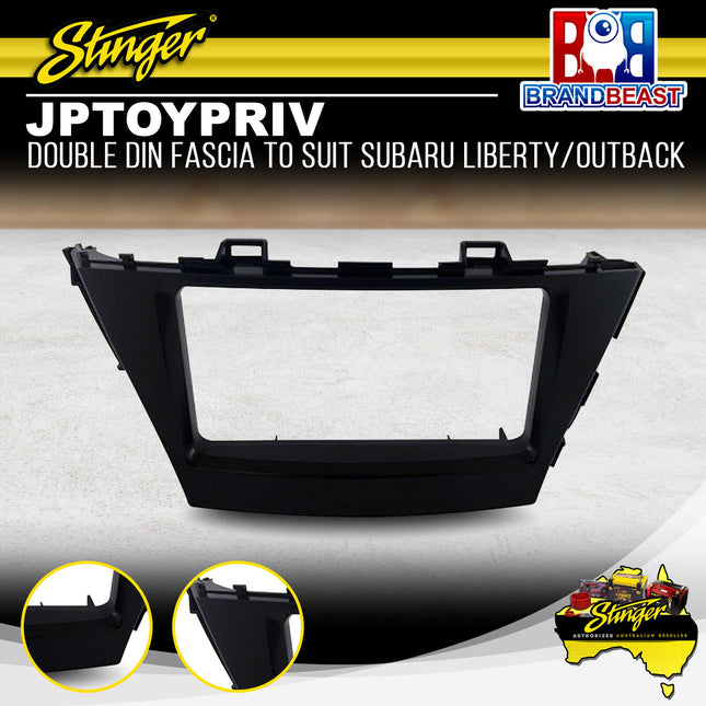 Stinger JPTOYPRIV Double DIN Radio Fascia Kit to Suit Toyota Prius V 2012-2015