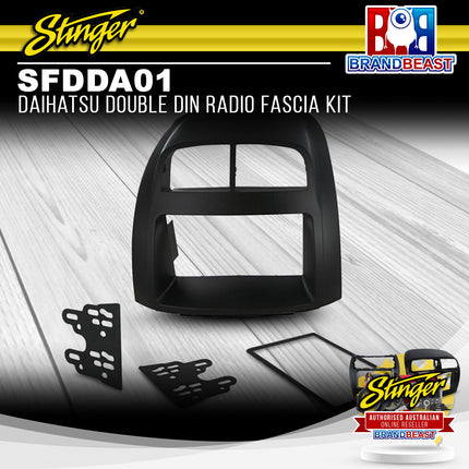 Stinger SFDDA01 Daihatsu Double DIN Radio Fascia Kit