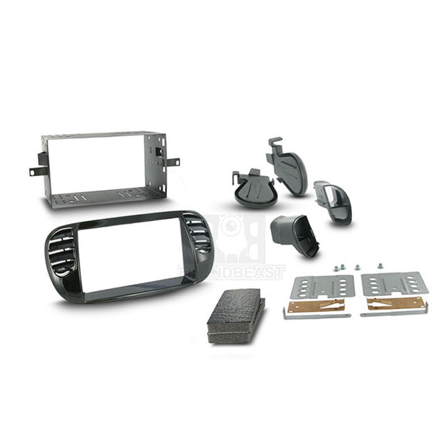 Stinger SFDFI03 Double DIN Radio Fascia Kit Suits Fiat 500 2008-2015