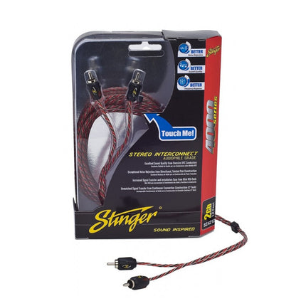 Stinger SI423 .90m 4000 Series 2 Channel RCA Interconnects